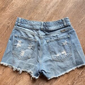 KanCan Distressed Jean Shorts